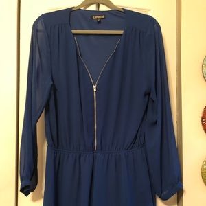 Royal Blue Express Romper